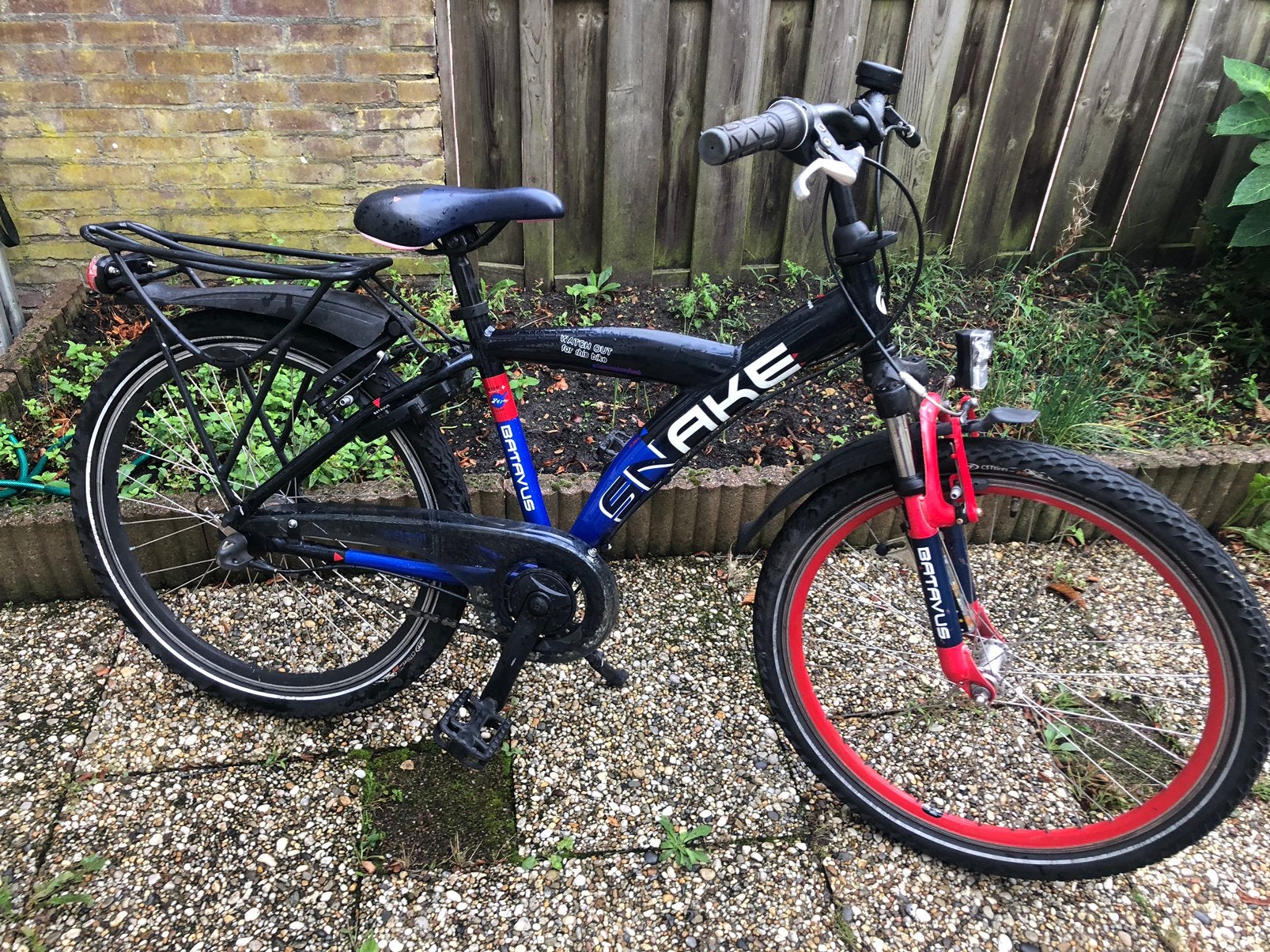 Batavus snake 24 inch, Ophalen, Gebruikt, Aluminium, 24 inch of meer