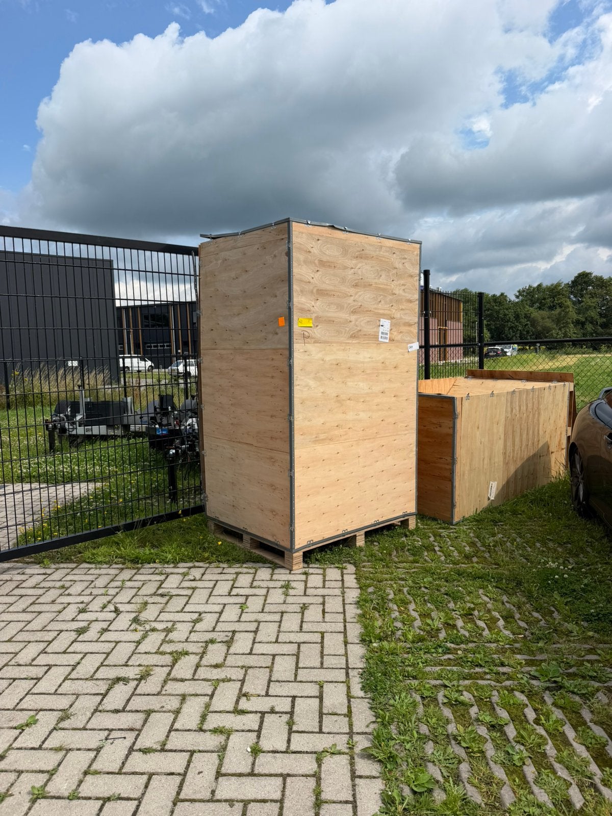 Gratis houten kisten, Doe-het-zelf en Verbouw, Hout en Planken, Ophalen, 25 tot 50 mm, Overige typen, Zo goed als nieuw