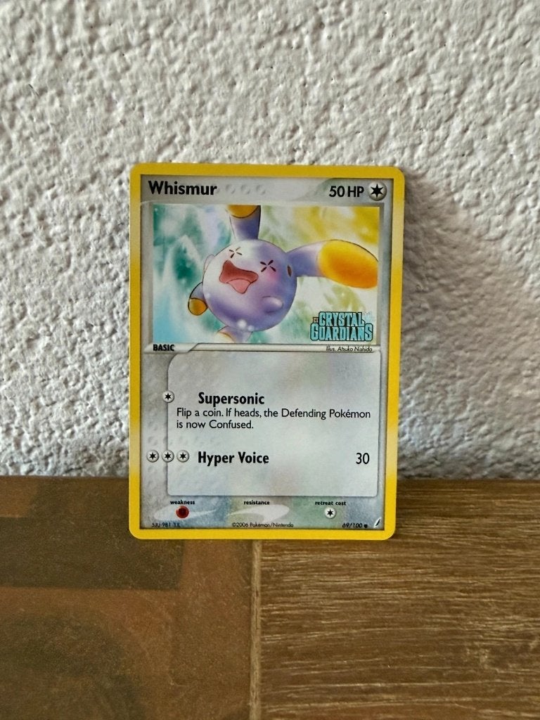 Pokémon | Whismur | 69/100 | Reverse Holo | Stamped!, Ophalen of Verzenden, Zo goed als nieuw