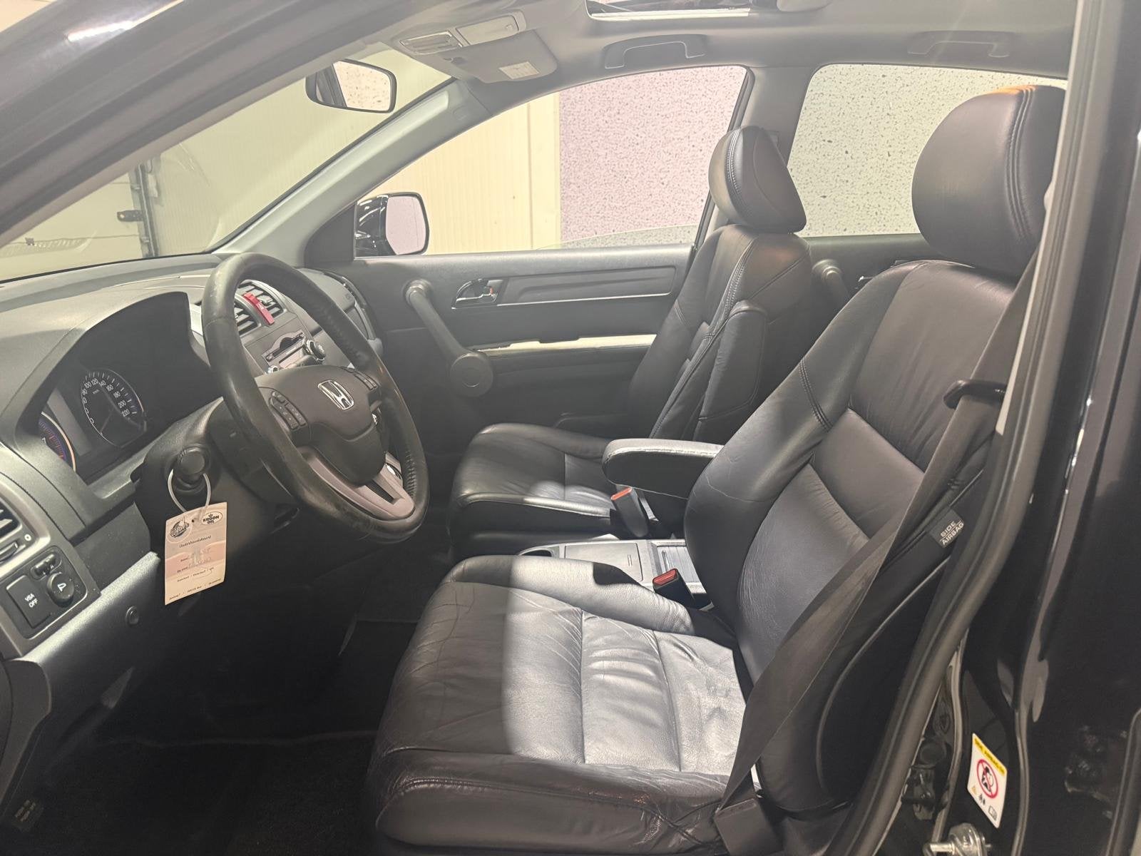 Honda CR-V 2.0i Executive // TREKHAAK // LEDER (bj 2008), Automaat, 1998 cc, Gebruikt, Zwart