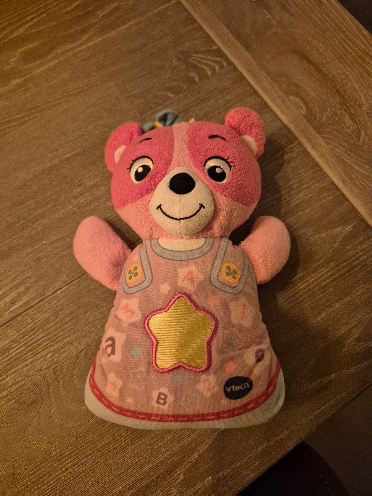 VTech Slaap Beertje met Lichtje en Slaapliedjes, Ophalen of Verzenden, Gebruikt, 0 tot 6 maanden