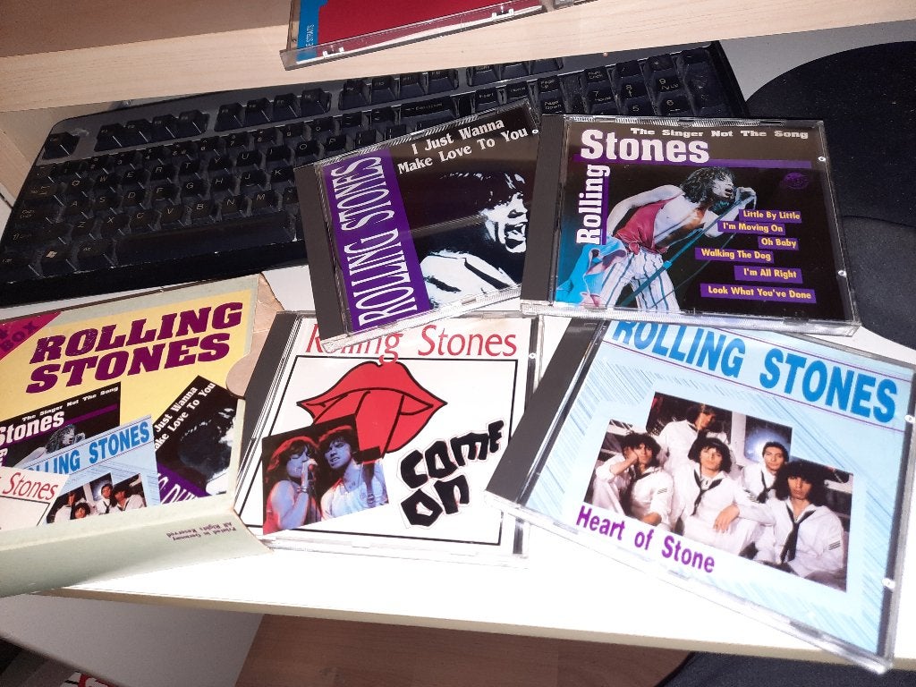 4 CD BOX MEGA RARE Rolling Stones, Cd's en Dvd's, Ophalen, Zo goed als nieuw, Poprock