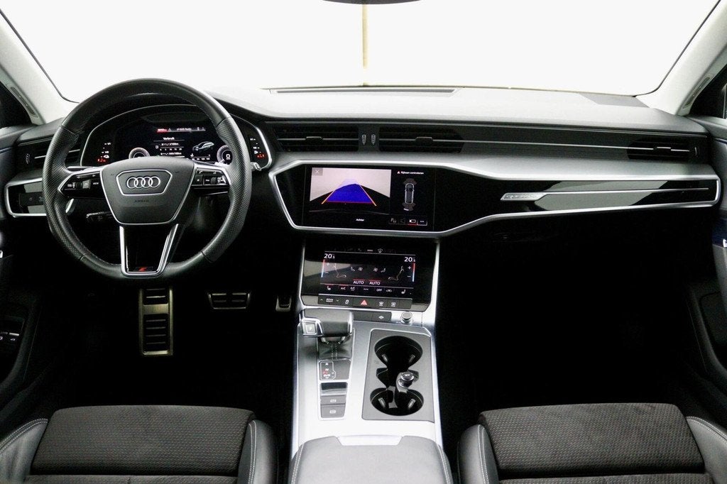 Audi A6 Avant 55 TFSI e quattro Competition S-Line zwart, Auto's, Audi, Automaat, Gebruikt, Euro 6, 4 cilinders