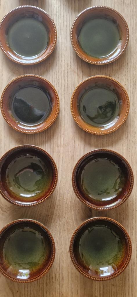 Gefle Sweden Zweeds design vintage jaren 70 Oliv borden, Huis en Inrichting, Keuken | Servies, Ophalen of Verzenden, Zo goed als nieuw