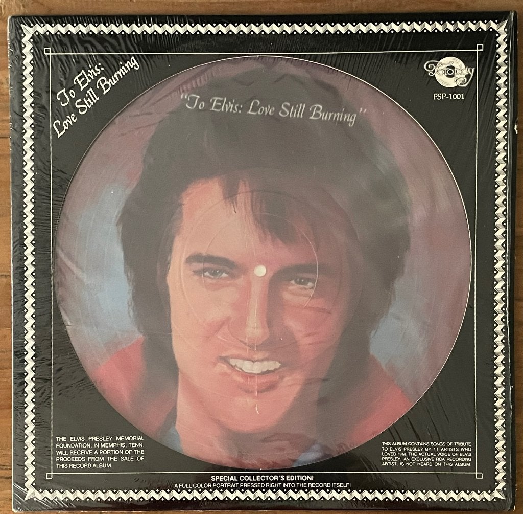 Elvis - To Elvis: Love Still Burning - Picture Disc - USA, LP, Pop, Ophalen of Verzenden, Zo goed als nieuw