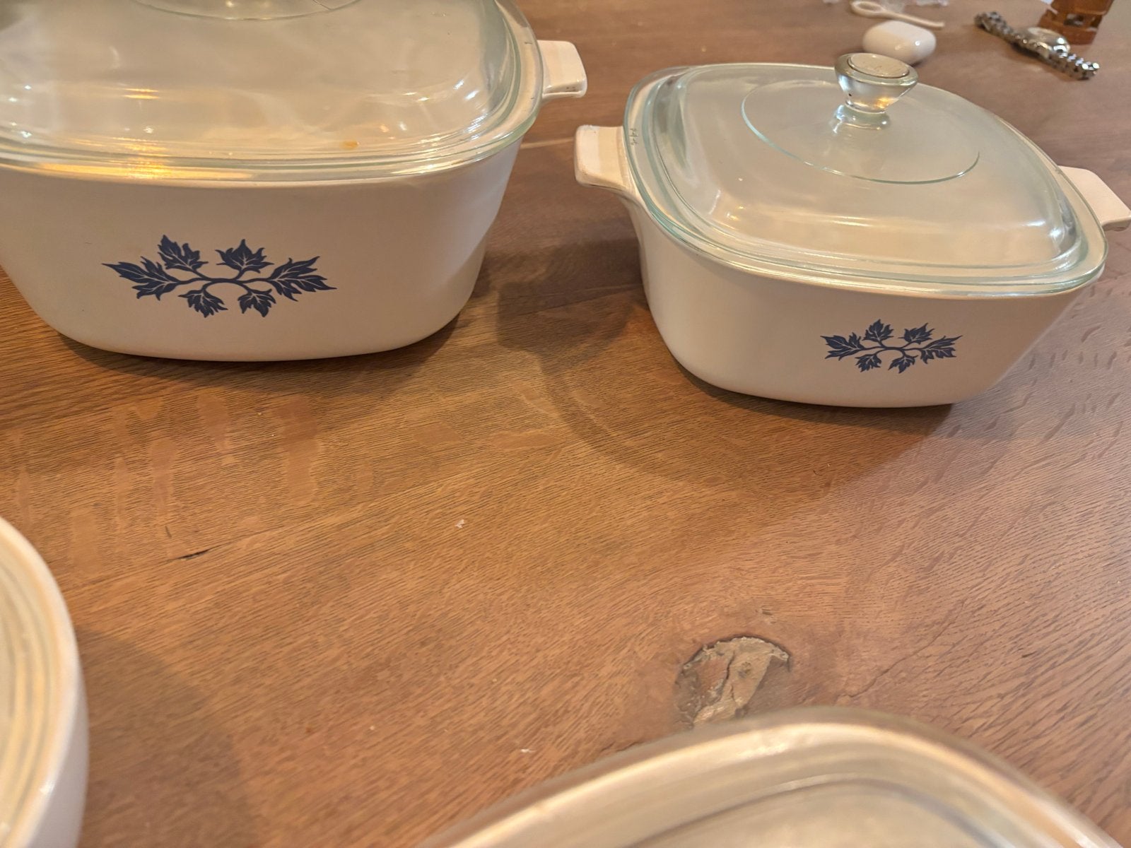 Vintage Pyroflam schalen met deksel - Set van 4, Ophalen