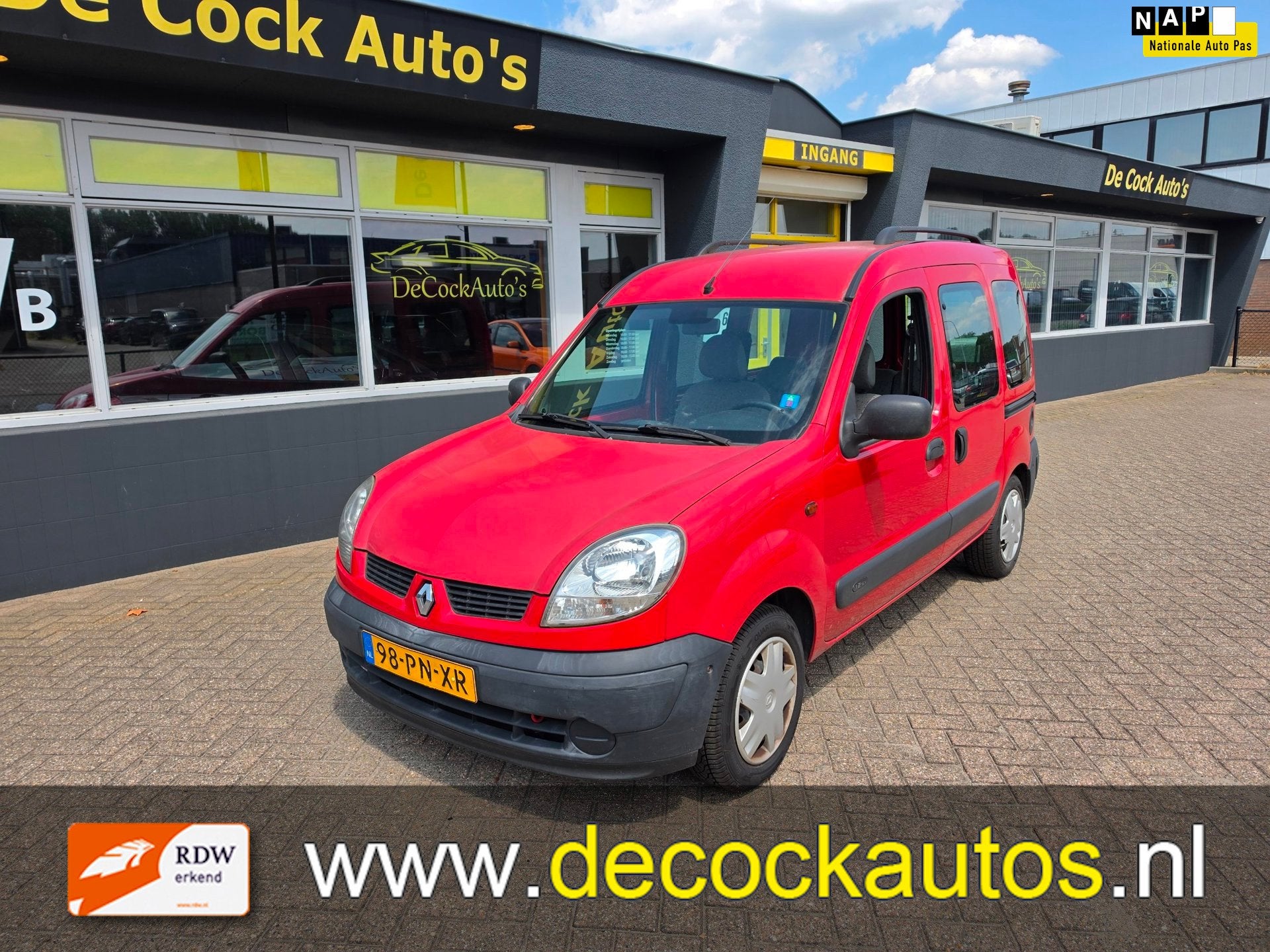 Renault Kangoo 1.2-16V Expression/AIRCO, Voorwielaandrijving, 4 cilinders, Bedrijf, Handgeschakeld