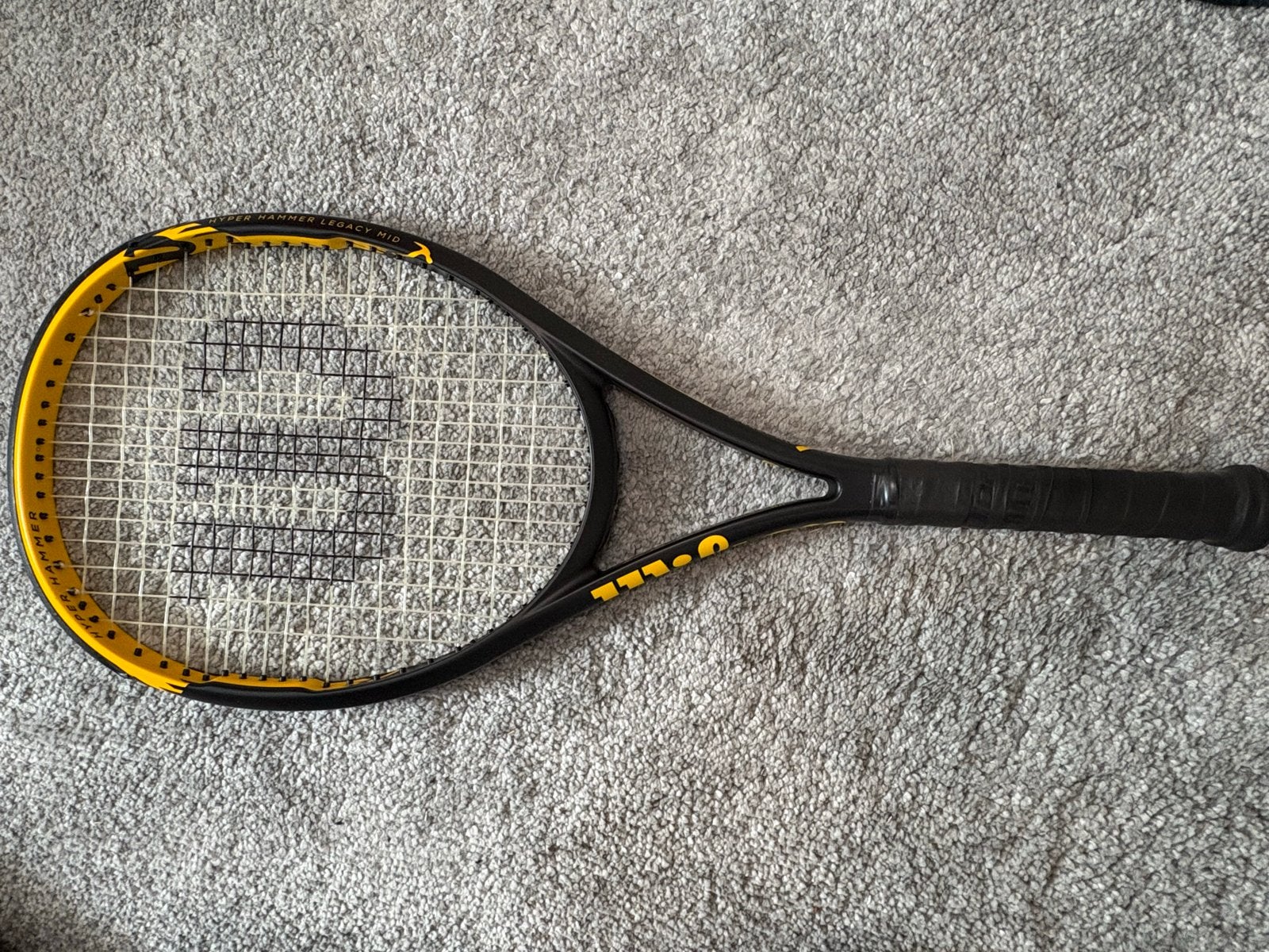 Wilson Hyper Hammer Legacy Mid Tennisracket Gripmaat 1, Ophalen, Gebruikt, Racket, Wilson