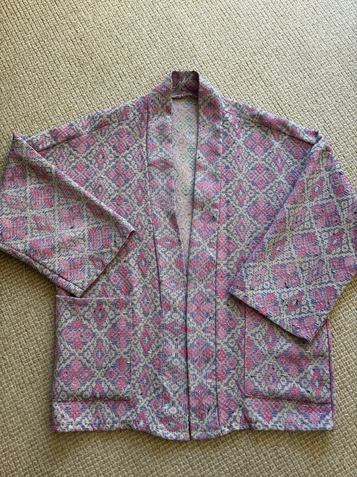 Super leuk kimono jasje, one size, Maat 38/40 (M), Ophalen of Verzenden, Zo goed als nieuw, Jasje