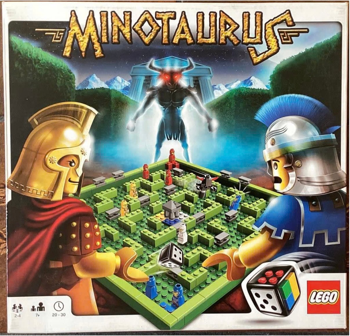 Lego Minotaurus Bordspel 3841 - Compleet en als nieuw, Ophalen of Verzenden, Zo goed als nieuw