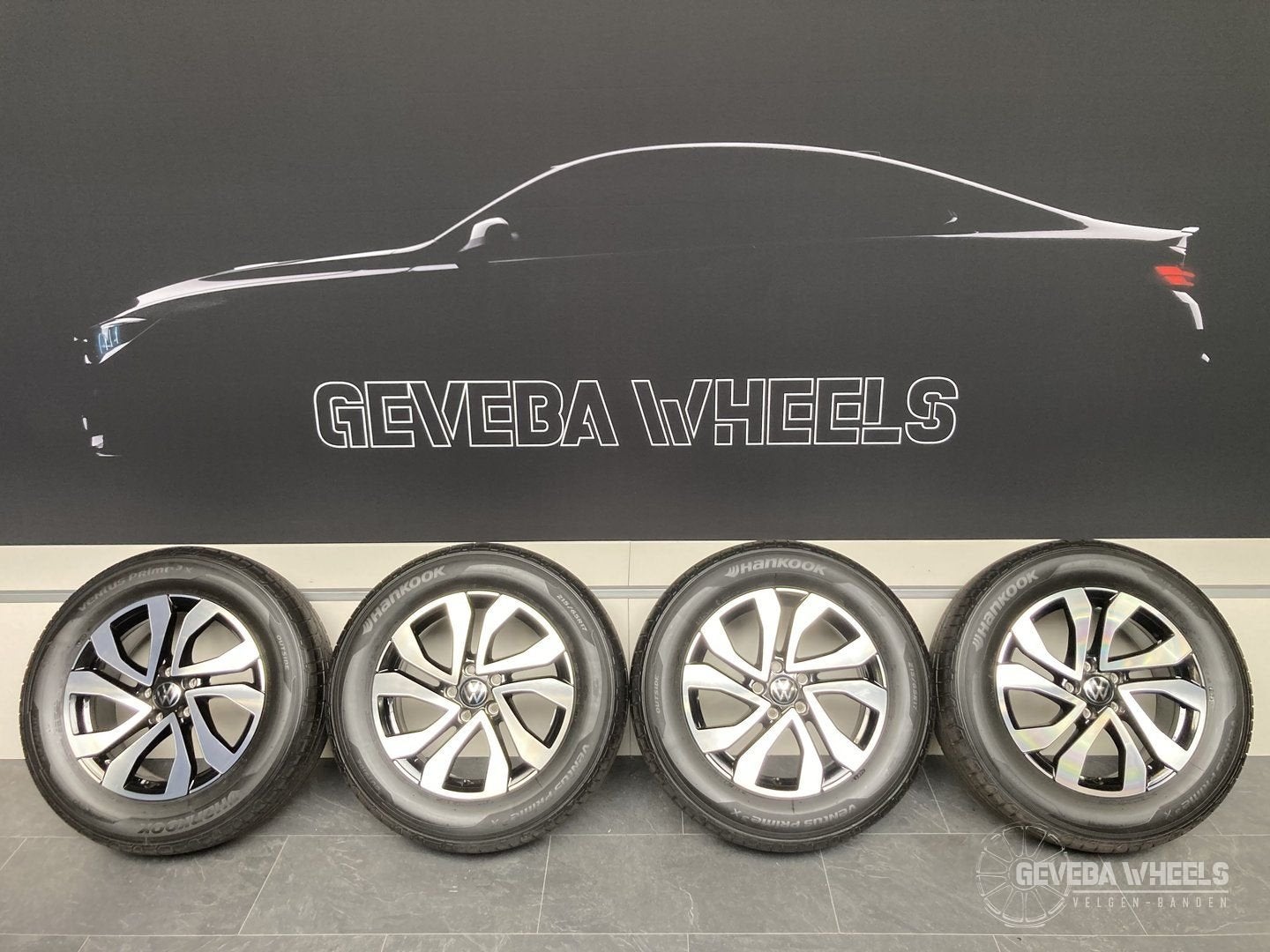 17” originele Volkswagen Tiguan 5NA velgen + banden 5x112, Auto-onderdelen, Banden en Velgen, -, -, Banden en Velgen, 17 inch