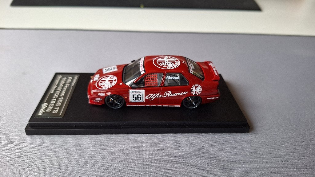 1:43 HPI Racing - Alfa Romeo 155 TS Silverstone #56 BTCC, Ophalen of Verzenden, Zo goed als nieuw, Auto, Overige merken