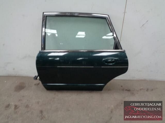 Deur links achter Jaguar X300 groen, Auto-onderdelen, Gebruikt, -, Deur, -