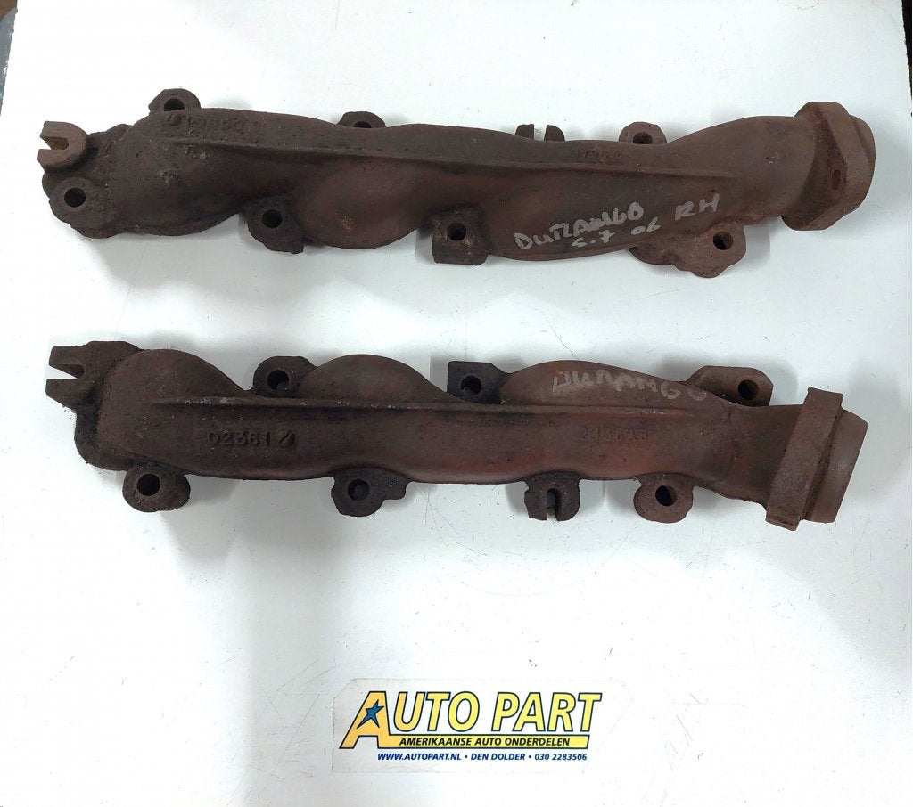 Dodge Durango 5.7 uitlaat spruitstuk 2004-2008, Gebruikt, PO Box 21-8004 | Auburn Hills, MI 48321-8004, Amerikaanse onderdelen
