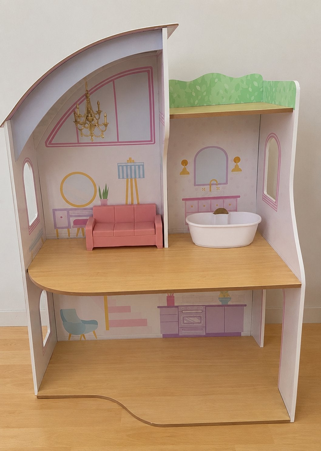 Barbiehuis, Kinderen en Baby's, Speelgoed | Poppenhuizen, Ophalen of Verzenden, Zo goed als nieuw, Poppenhuis
