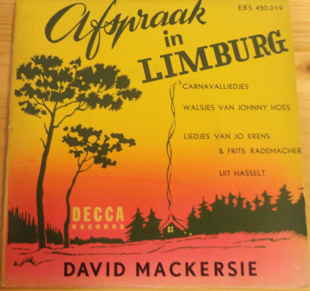 David MacKersie - Afspraak in Limburg, Cd's en Dvd's, Ophalen of Verzenden, Gebruikt, Pop