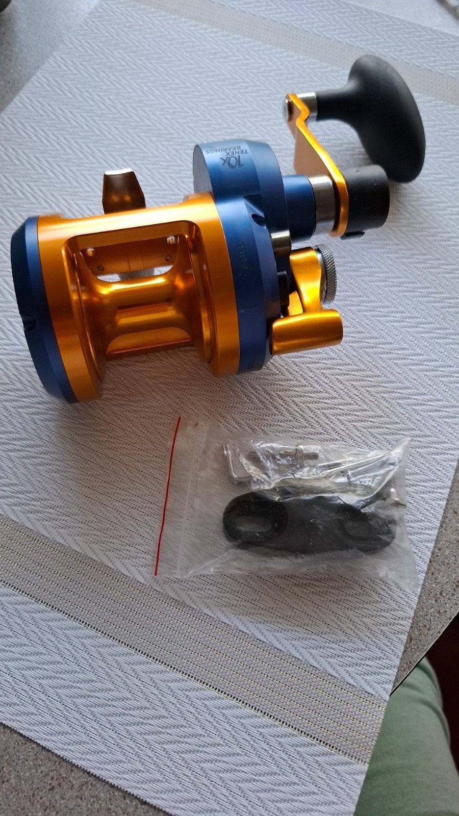 Nieuw : Qualia Advanz Q16-IIHS 2-Speed Trolling Reel, Verzenden, Nieuw, Molen