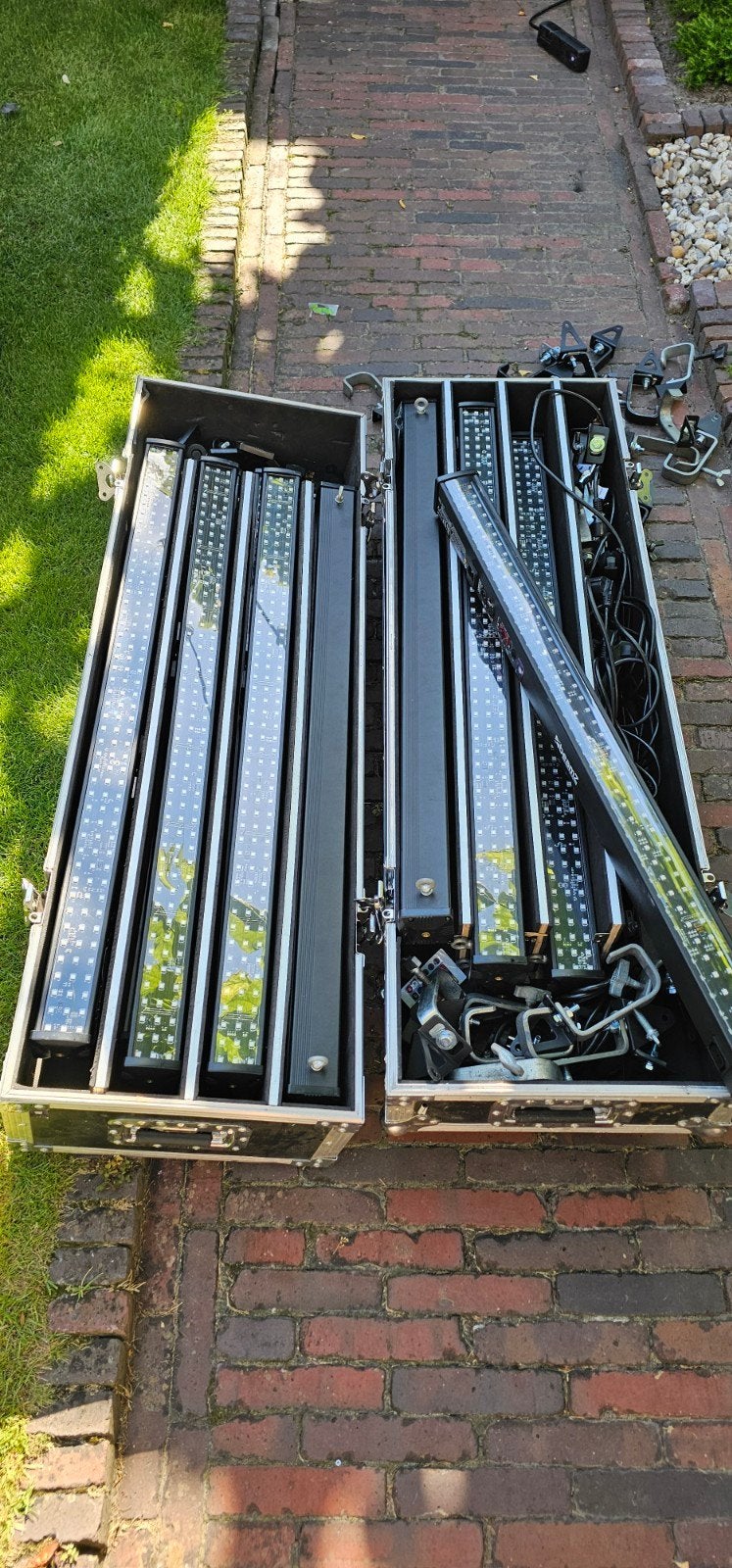 BeamZ LCB144 LED Bars (12 stuks) - Zonder flightcase/haken, Ophalen, Gebruikt, Licht, Kleur