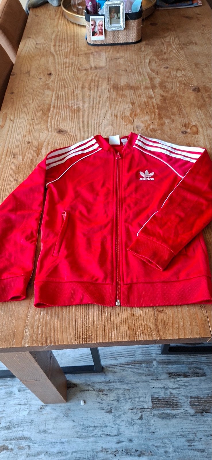 Adidas jack 140, Ophalen of Verzenden, Adidas, Jongen of Meisje, Jas