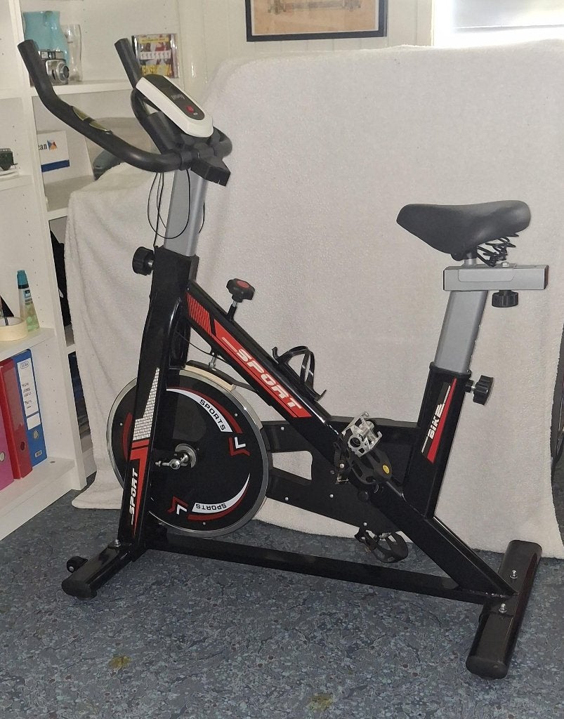 hometrainer, Ophalen, Gebruikt, Aluminium, Hometrainer