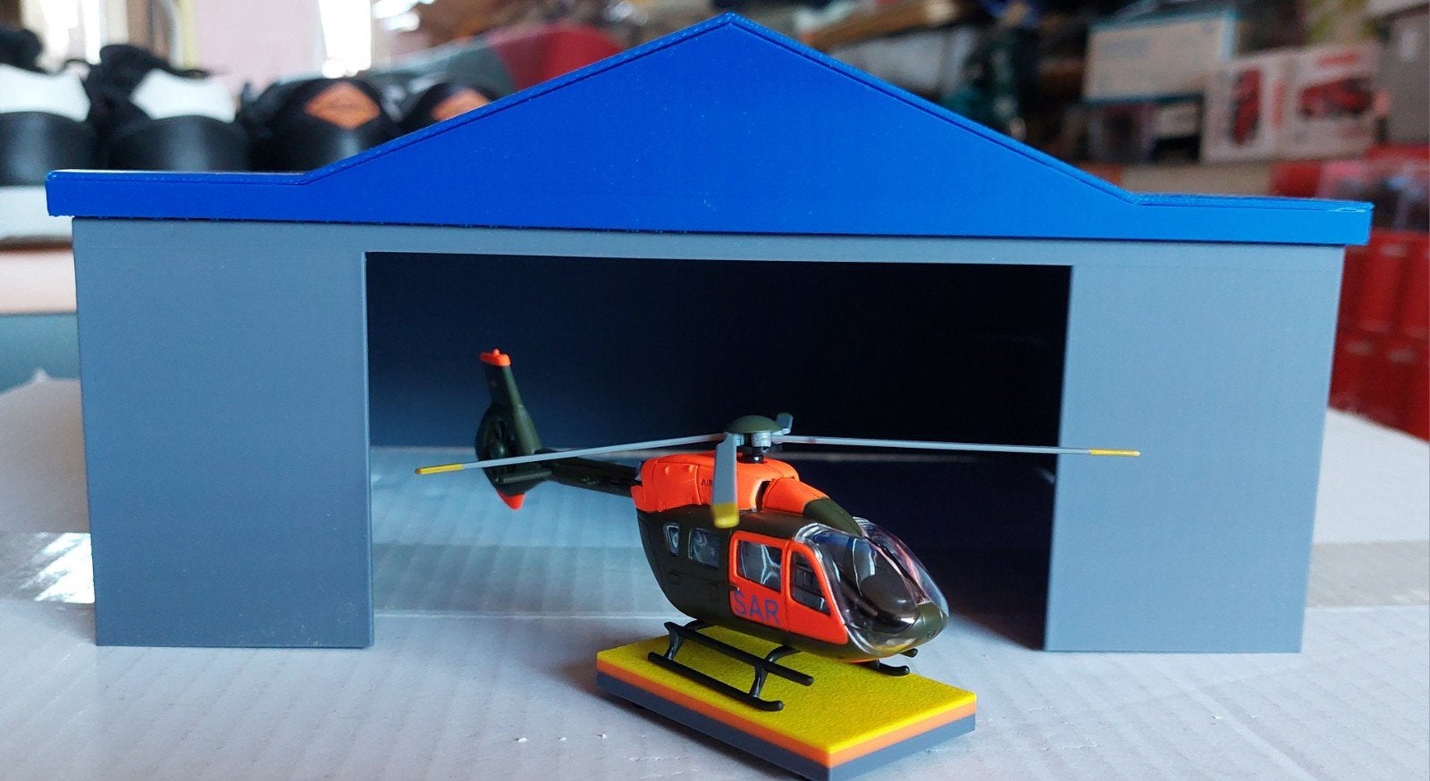 H0LK 0702 SAR HELICOPTER 1/87, Overige merken, Gelijkstroom of Wisselstroom, Overige typen, Nieuw