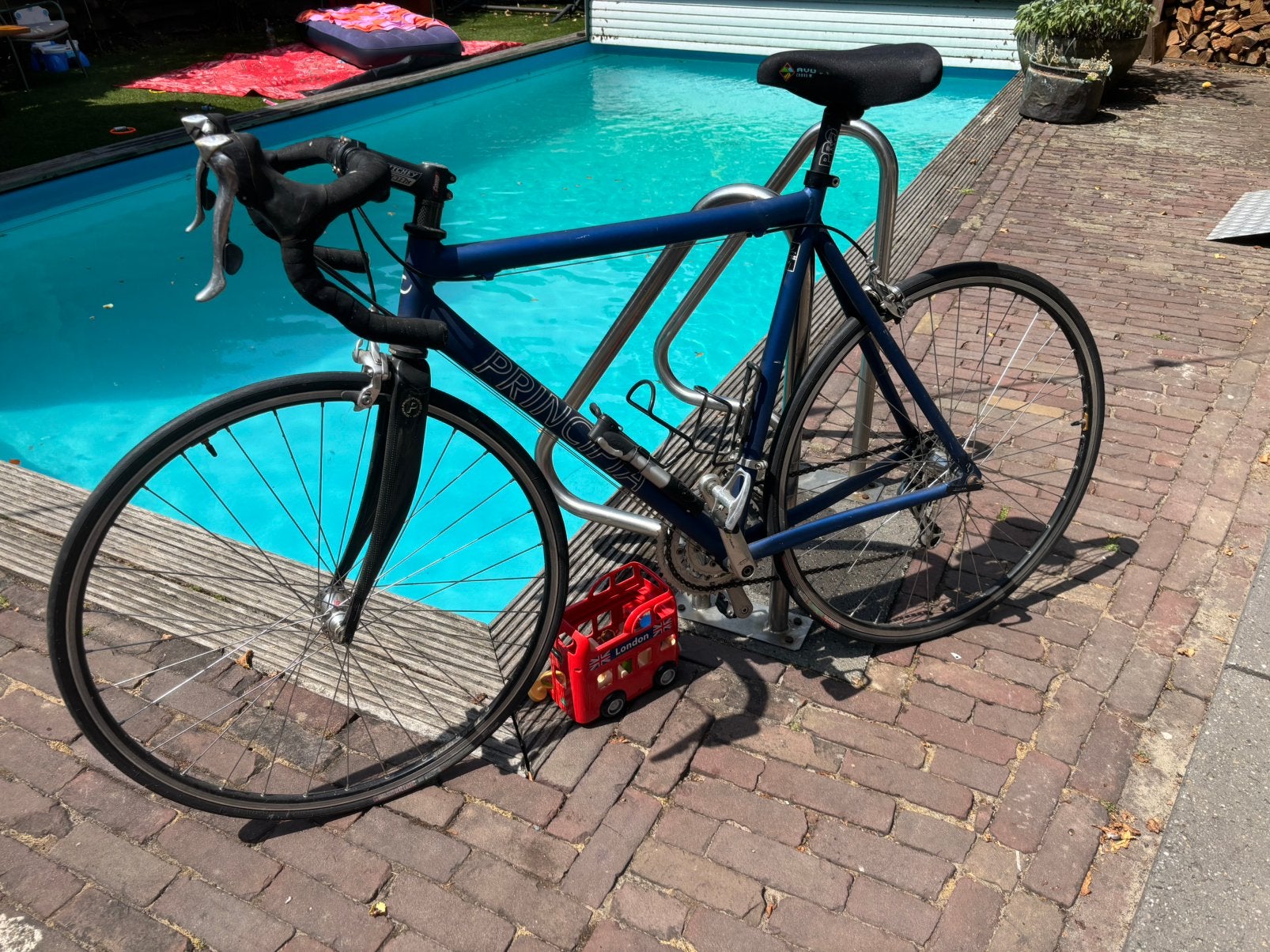 Principia racefiets – frame 56, Shimano 105, Carbon voorvork, Gebruikt, Carbon, Dames, Meer dan 20 versnellingen