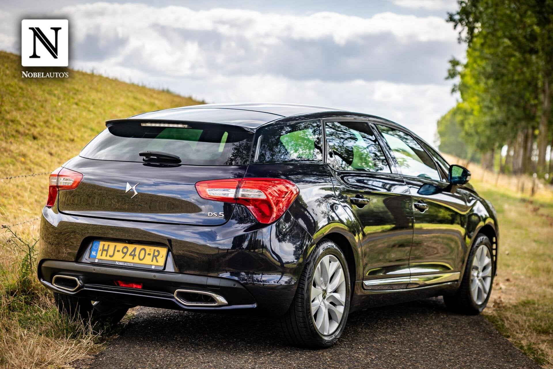 Ds 5 2.0 BlueHDi 1955 |181 PK |Uniek|Automaat |Full Option, Auto's, Gebruikt, Euro 6, 4 cilinders, Blauw