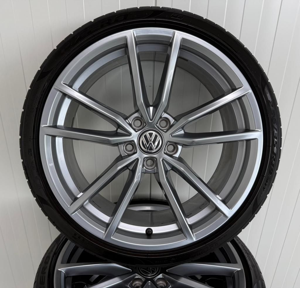 Originele Volkswagen Golf R Pretoria Velgen 19 Inch VW Zomer, Gebruikt, -, -, Banden en Velgen