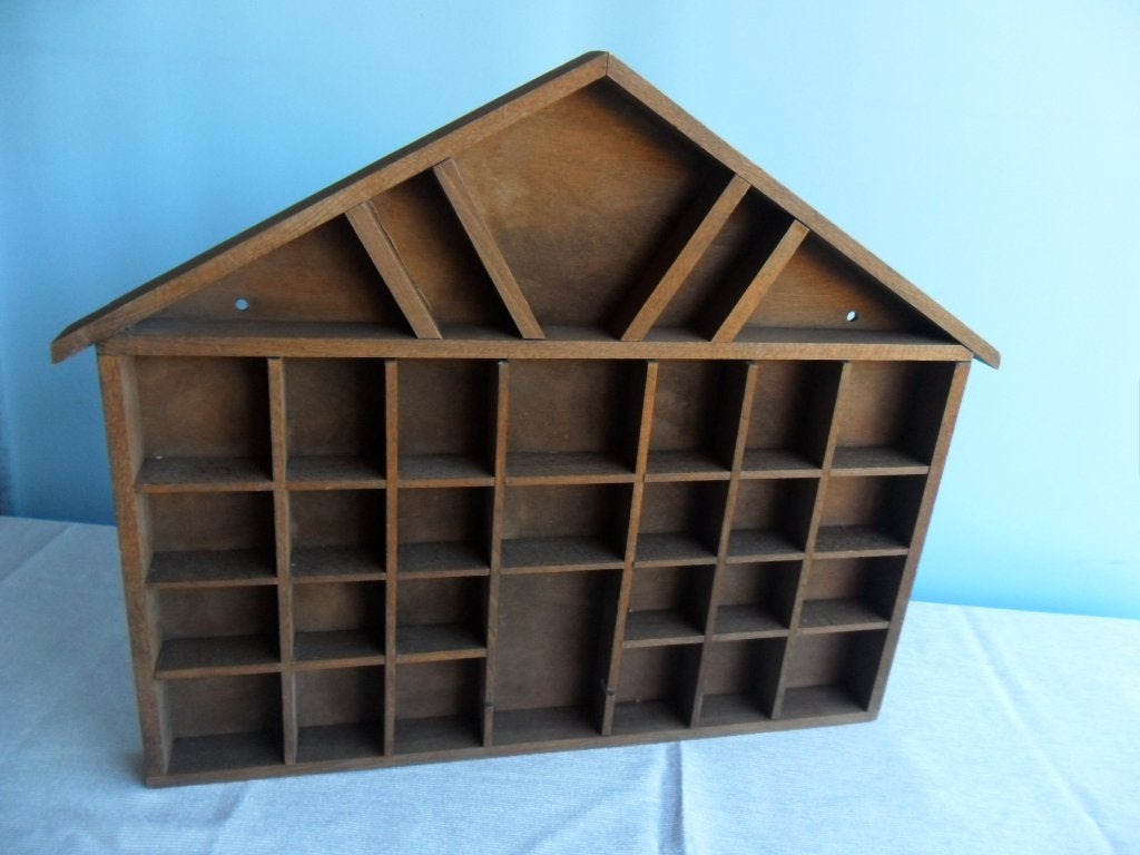 Letterbak in de vorm van een huisje, Huis en Inrichting, Woonaccessoires | Wanddecoraties, Ophalen of Verzenden, Gebruikt, Wandbord of Wandpaneel