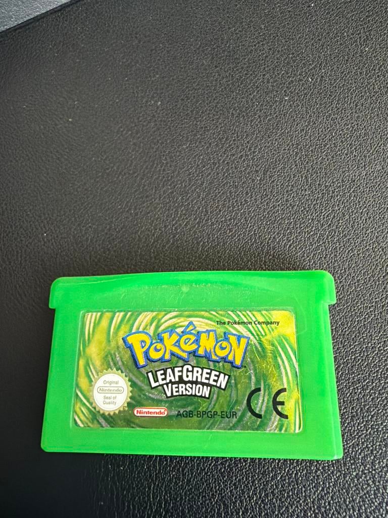 Pokémon LeafGreen Version (Game Boy Advance), Spelcomputers en Games, Gebruikt, 1 speler, Ophalen of Verzenden, Role Playing Game (Rpg)