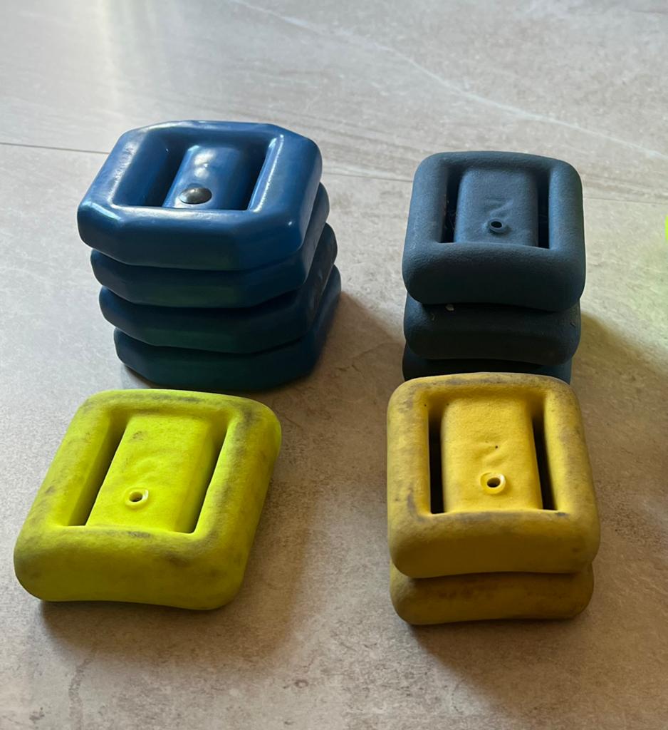 10 loodblokjes van 1kg, Ophalen, Zo goed als nieuw