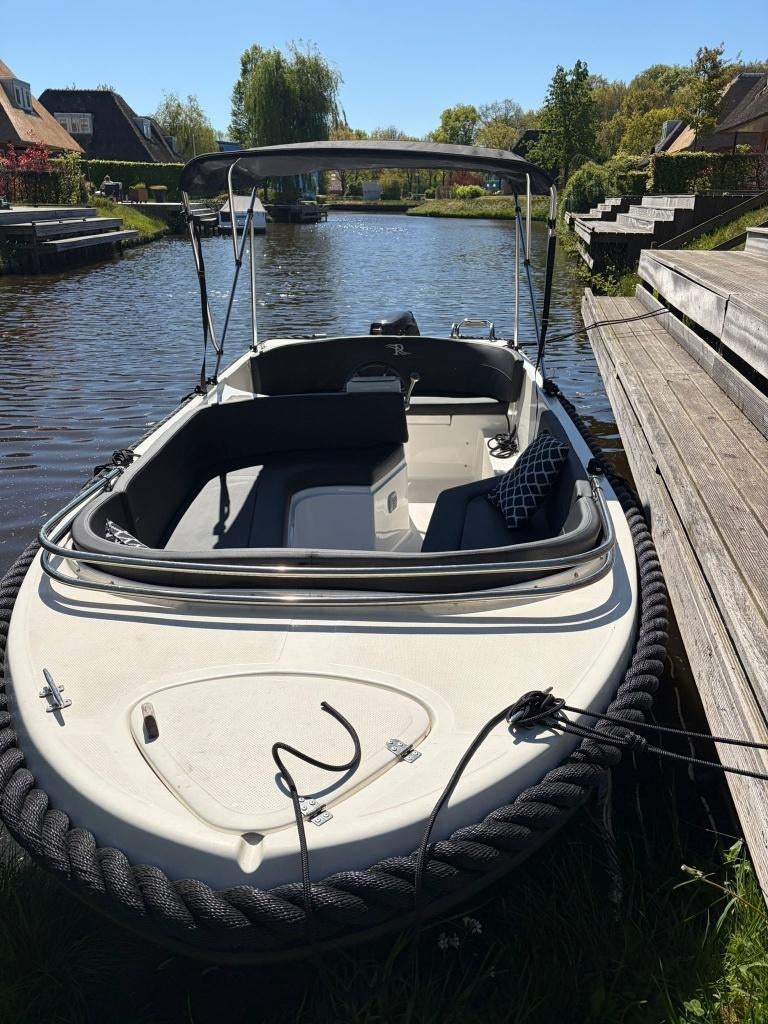 Passito Venice 500 sloep, Tohatsu 20 pk + TTH kniktrailer, Ophalen, 10 tot 30 pk, Gebruikt, Tot 6 meter