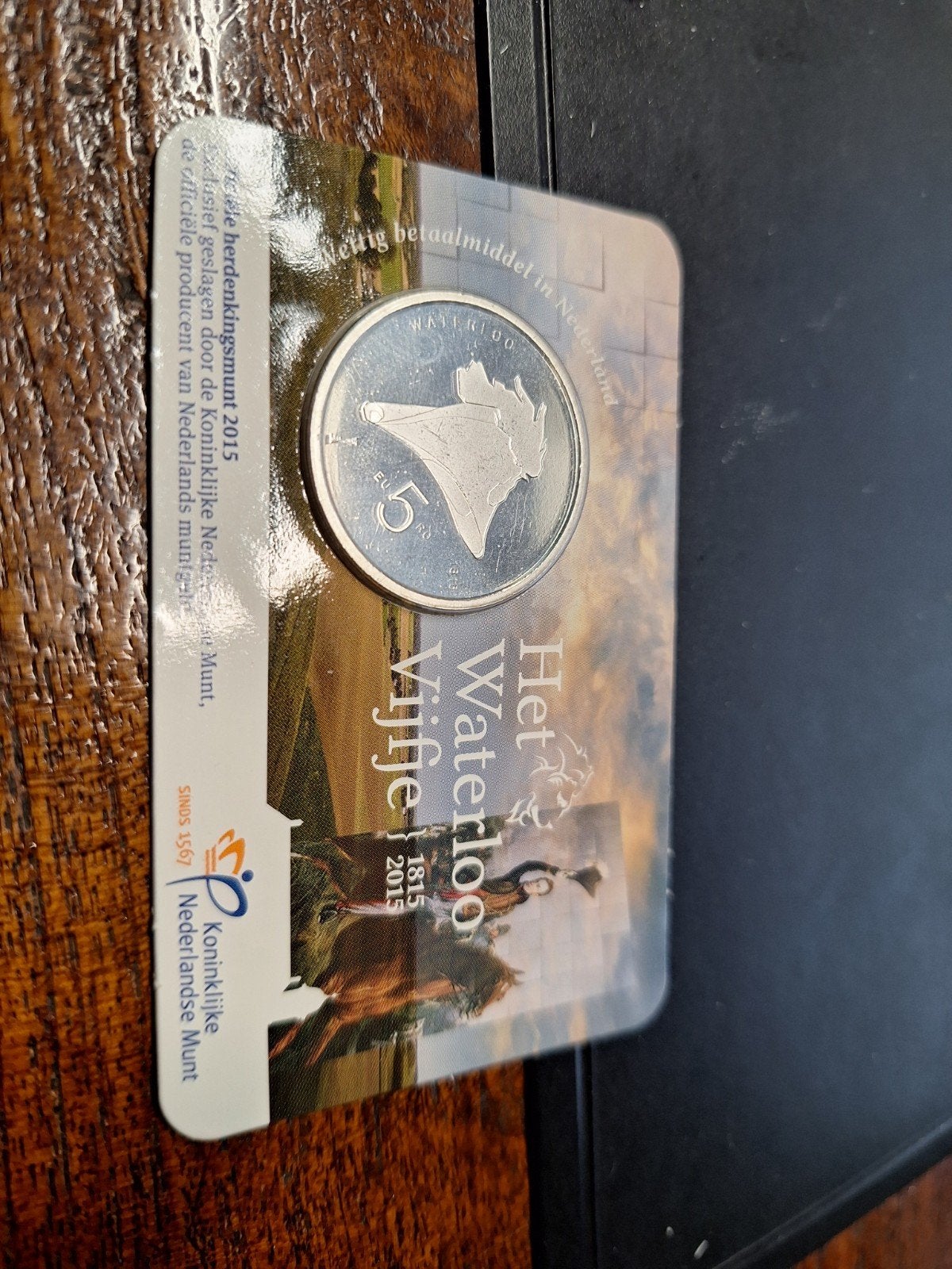 waterloo vijfje 2015 unc, Ophalen of Verzenden, Koningin Beatrix, Euro's