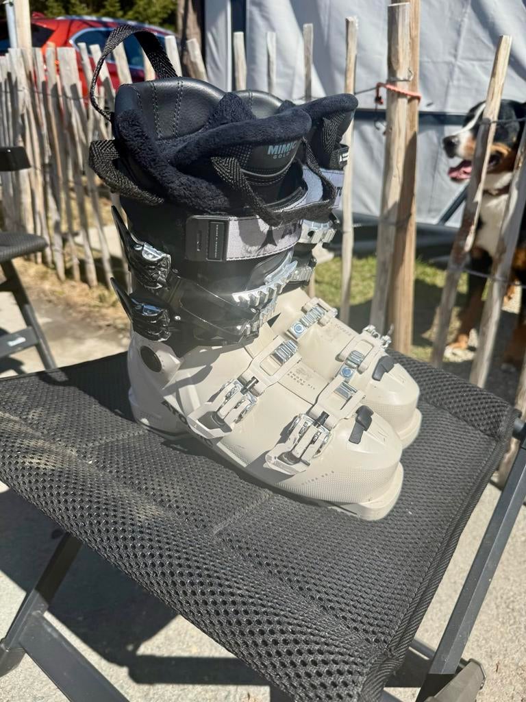 Atomic Hawx Ultra 95 S skischoenen, smalle pasvorm, maat 26/, 160 tot 180 cm, Gebruikt, Schoenen, Ophalen of Verzenden