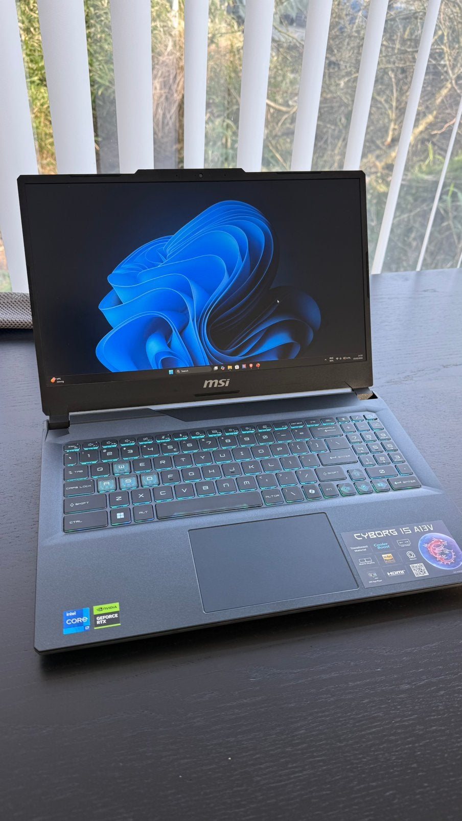 MSI Cyborg A15V, Computers en Software, Windows Laptops, Met videokaart, Ophalen of Verzenden, Zo goed als nieuw, Gaming