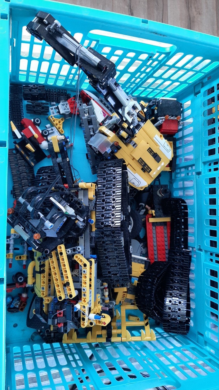 Lego Technic onderdelen (42121 en 42094), Ophalen of Verzenden, Gebruikt, Overige merken
