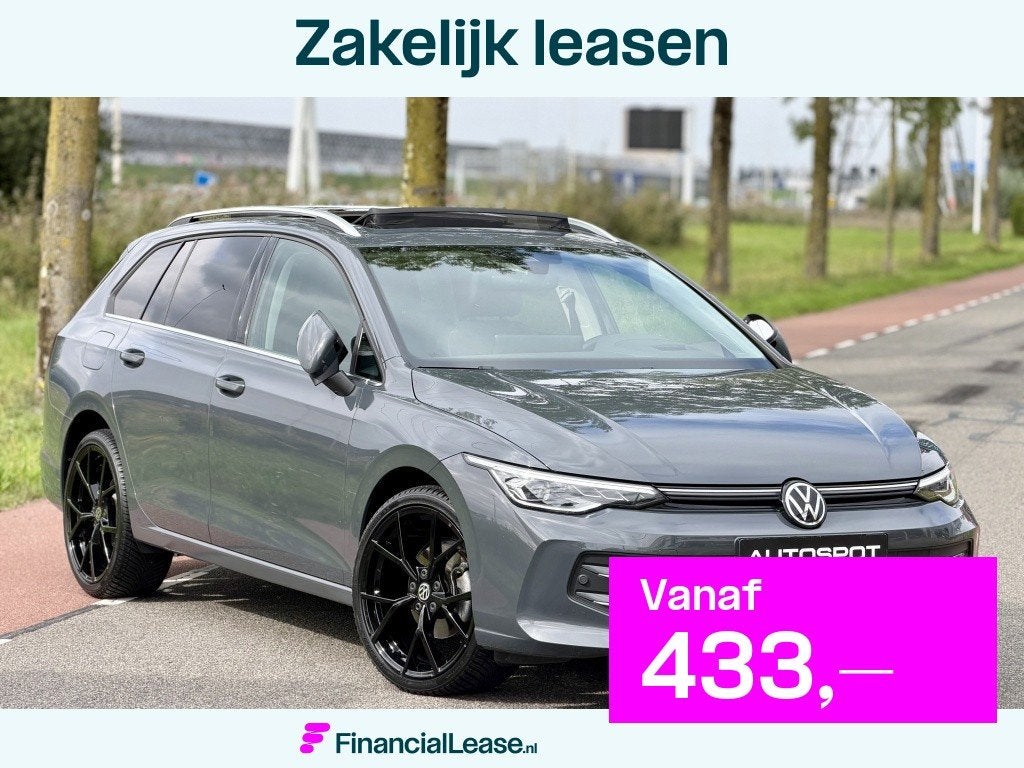 Volkswagen Golf Variant 1.5 eTSI Style 150Pk Pano 360 Camera, Automaat, Dealer onderhouden, 4 cilinders, 150 pk