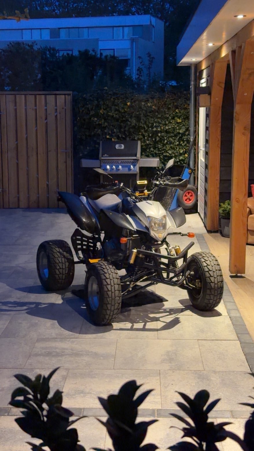 Bashan 200 auto kenteken quad, Motoren, Ophalen, Gebruikt