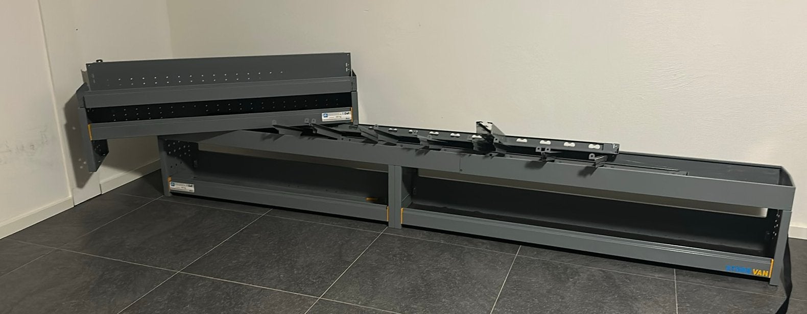 Werk bus inrichting, schappen, Ophalen, Gebruikt, 250 mm of meer