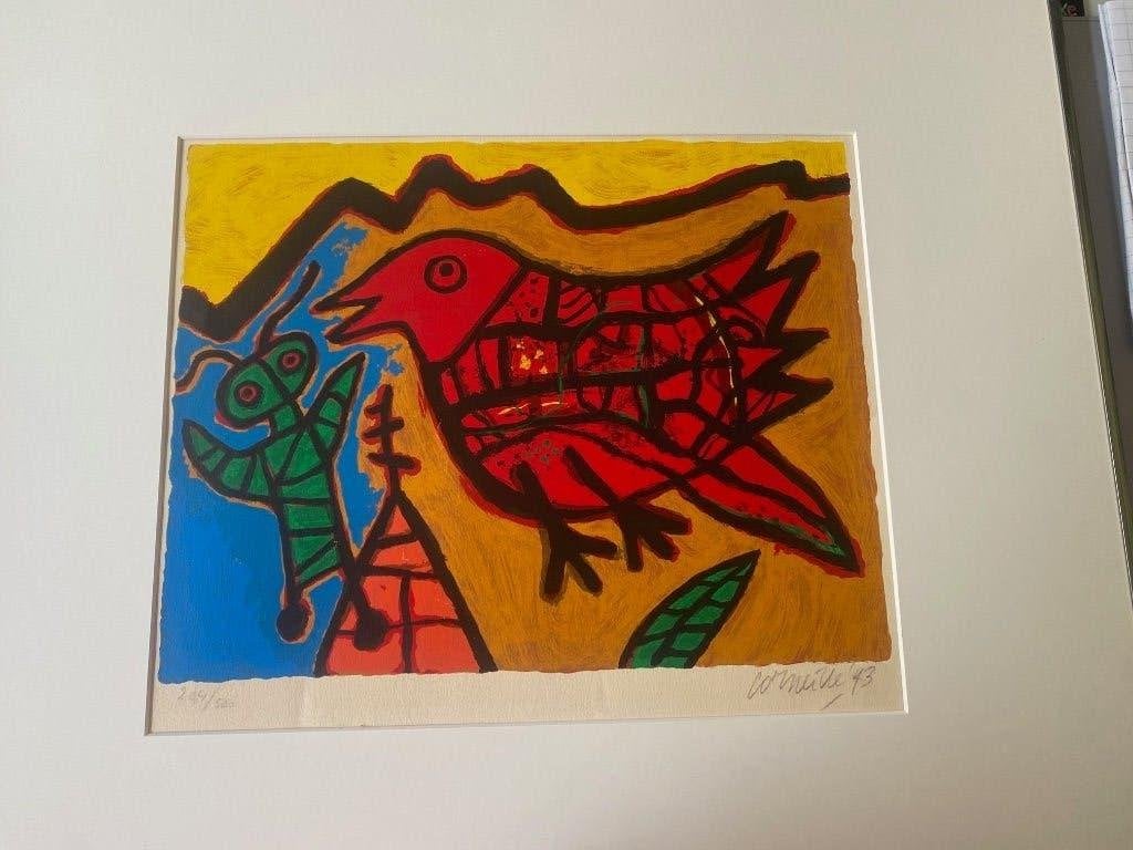 zeefdruk Corneille, Antiek en Kunst, Ophalen