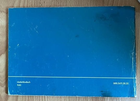 Handleiding Volkswagen Golf 2 1983, Ophalen of Verzenden