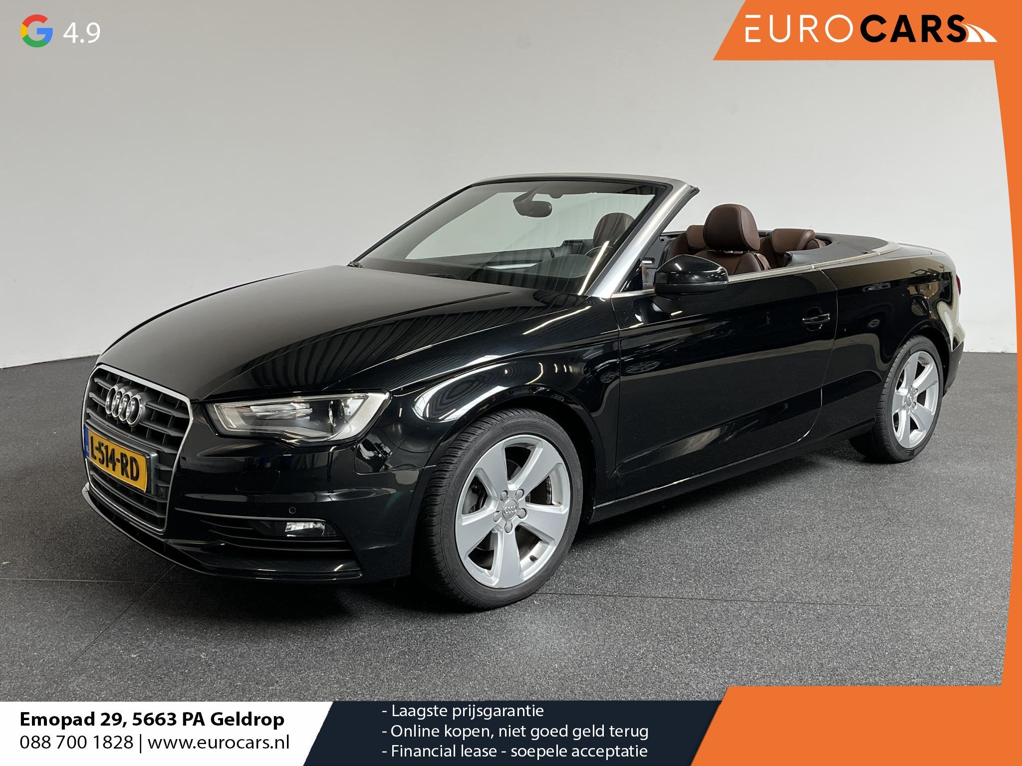 Audi A3 Cabriolet 1.4 TFSI CoD Ambition Pro Line S Open Days, Gebruikt, Euro 6, 4 cilinders, 4 stoelen