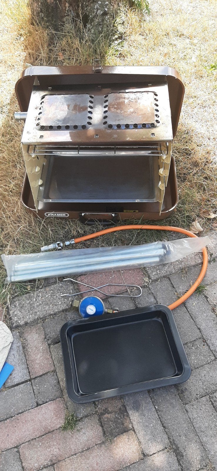 Cramer gas grill kooktoestel, Ophalen, Gebruikt