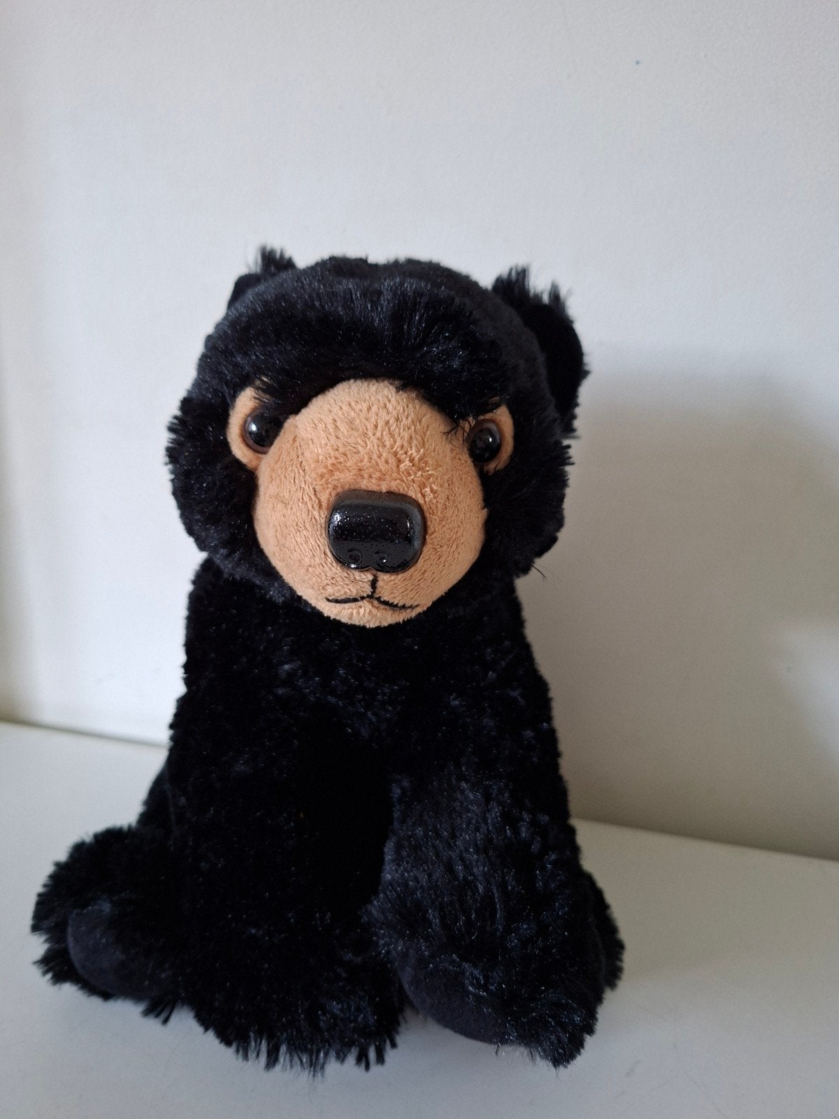 Ravensden Zwarte Beer Knuffel - Zo goed als nieuw, Kinderen en Baby's, Overige merken, Beer, Zwart, Ophalen of Verzenden