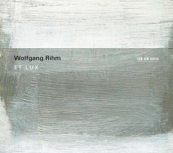 Wolfgang Rihm – Et Lux, Verzenden, Modernisme tot heden, Zo goed als nieuw, Kamermuziek