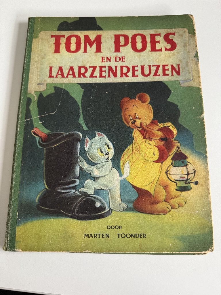Tom Poes en de laarzenreuzen, Verzenden, Gelezen, Marten Toonder, Prentenboek