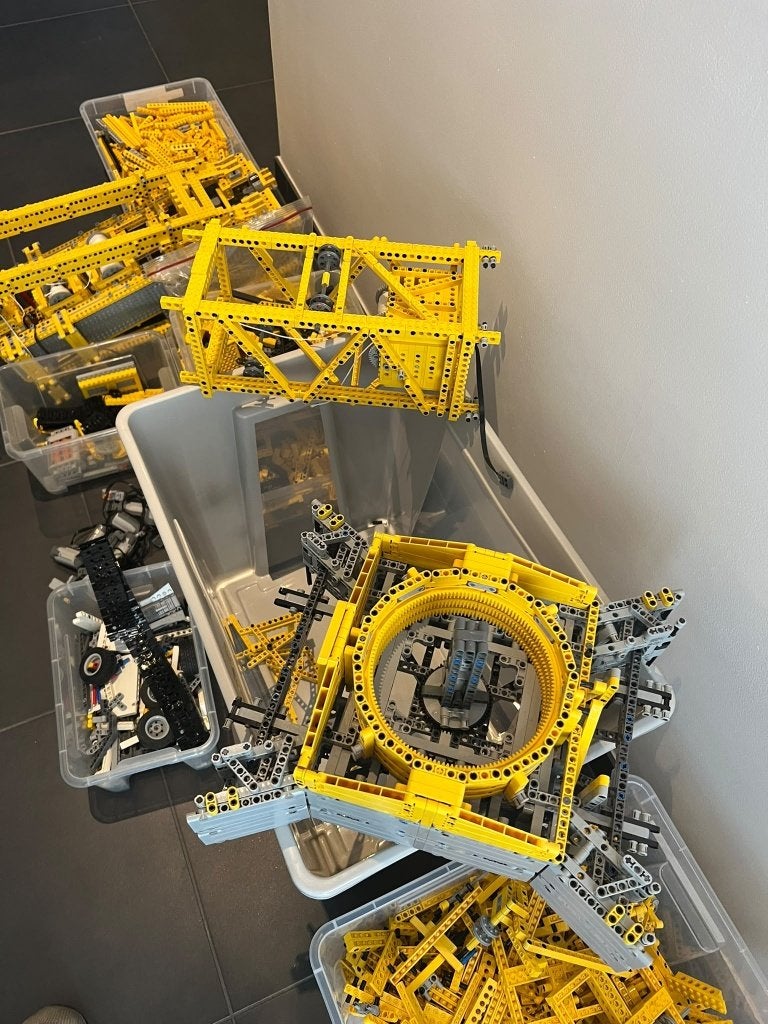 Grote partij Lego Technic, Ophalen of Verzenden, Gebruikt, Losse stenen, Lego