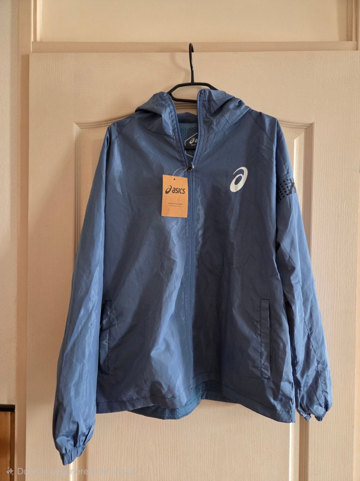 Asics hardloopjack en korte broek - Maat M, Kleding | Heren, Nieuw, Ophalen of Verzenden, Hardlopen of Fietsen, Asics