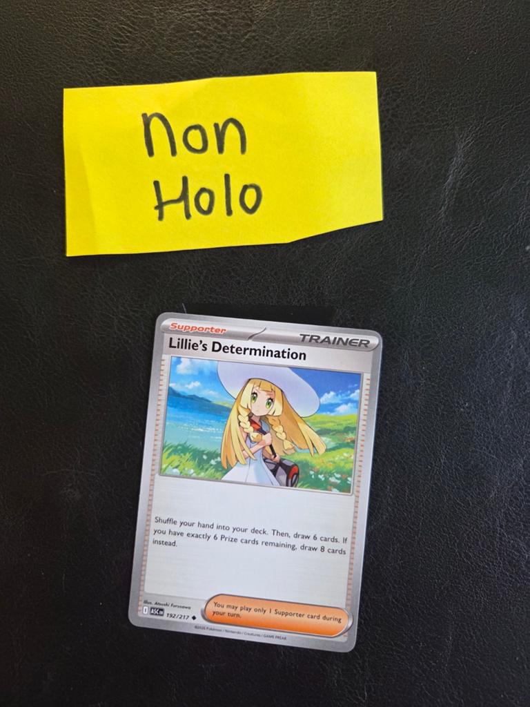 Lillie's determination 192/217 ascended heroes, Ophalen of Verzenden, Zo goed als nieuw