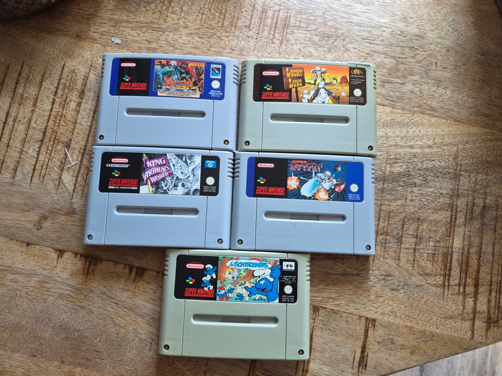 Super Nintendo SNES games, losse cassettes, Gebruikt, Overige genres, 1 speler, Ophalen of Verzenden
